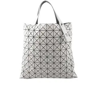 ISSEY MIYAKE BAO BAO PRISM 10X10 啞光霧面手提包(淺灰色) AG503 11