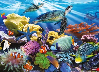 Ravensburger Ocean Turtles 200 Piece Jigsaw Puzzle By Howard Robinson
