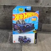 Hot Wheels BATMAN Tooned Classic~BLUE~1966 TV Series Batmobile