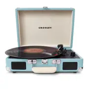 Crosley Cruiser Turquoise - Bluetooth Suitcase Style Turntable