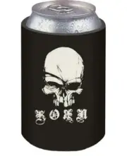KORN Band Music Skull Scroll Logo Can Cooler