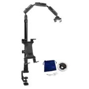 Arkon CLAMPRCB Remarkable Crafters Clamp Stand Bundle w/ Tablet Mount+SPLEDRING