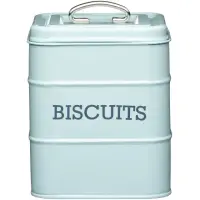 在飛比找momo購物網優惠-【KitchenCraft】復古餅乾密封罐 藍(保鮮罐 咖啡