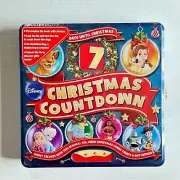 Disney 7 Day Christmas Countdown Personalized Surprise Book Tin NEW