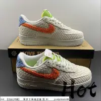 在飛比找蝦皮購物優惠-Hot Nike Air Force 1 Low 白橙藍 空