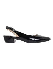 [Easy Steps] Ramsey Black Patent Heeled Shoes