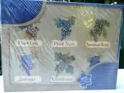 PIMPERNEL Made In England (6Pc) VINEYARD GRAPES Cork Backed Placemats TABLE SET