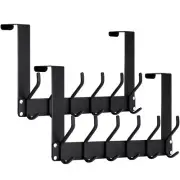 GREENFROM 2 Pack Over The Door Hanger Foldable Hook Sturdy Coat Rack for Hang...