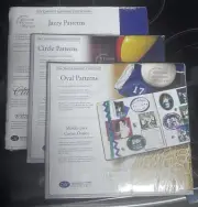 Creative Memories Custom Cutting System Circle Jazzy Oval Patterns Template Lot