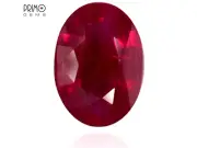 Beautiful Pigeon Blood Red 0.97 Carat Natural Burmese Ruby 7mm x 5mm Oval