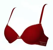 Women's push up padded bra with braid underwear EMPORIO ARMANI item 164394 0A222