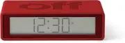 Alarm Clock Flip Travel Lexon Light Red Used