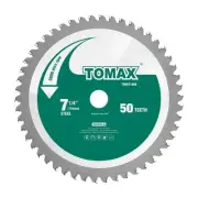 7-1/4-Inch 50 Tooth Industrial Level Steel and Ferrous Metal Saw Blade with 5...