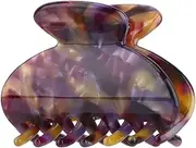 SAFIGLE Acetate Sheet Claw Clips for Women Simple Ponytail Bangs Hair Accessories Sturdy Hold for Thick Thin Hair for Everyday Use and Styling present Option