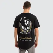 [Nena and Pasadena AFL] Collingwood Magpies AFL Prime Tee Jet Black