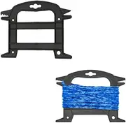 2PCS Paracord Line Winder Rope and Cord Organizer Parachute Cord Keeper Rope Winder Paracord Spool Tool for Paracord, Rope, Twine, & Mason Line,Cable Bobbins Prevents Tangles Knots Recoils and Kinks
