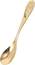 WEKADRIN Cartoon Spoon Friendly Design Pure Dessert and Serving Spoons for Soups Cereals and More Easy to Clean Versatile Kitchen Tableware for Family Dining