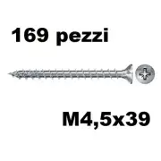 Screws Tapping Universal Head Flared cross-Shaped Package 169 Pz M 4, 5X39