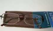 Foster Grant HAL Men's Reading Glasses Eyeglasses Readers Clear Vision +1.50