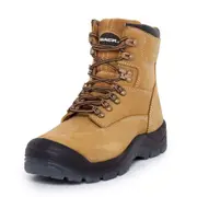 MACK Blast Zip and Lace Up Steel Cap Safety Boots - Honey - MK00BLAST
