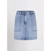 Belfort Denim Mini Skirt