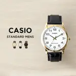 【CASIO】 MTP-V001L/MTP-V001GL系列簡約俐落大三針/男女兩用/38MM【第一鐘錶】