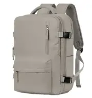Travel Backpack Large Capacity Multi-functional Grey brown