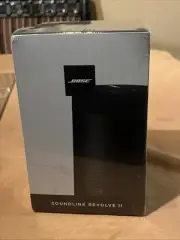 BRAND NEW Bose SoundLink Revolve II Bluetooth Speaker Triple Black (858365-0100)