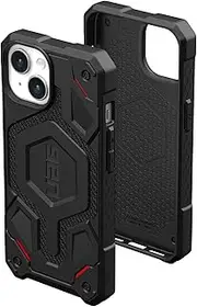 UAG Monarch Pro Kevlar Case with Magsafe for iPhone 15 Plus, Black