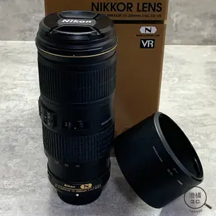 『澄橘』Nikon AF-S 70-200mm F4 ED VR 黑 二手《歡迎折抵 鏡頭租借 鏡頭出租》A65269