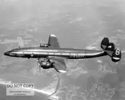 U.S. NAVY LOCKHEED C-121J CONSTELLATION AIRCRAFT - 8X10 PHOTO (AZ-826)