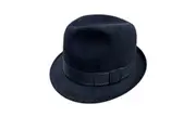 Akubra Trilby Fur Felt Hat - Black