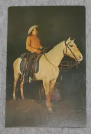 Vintage Postcard: William F. (Buffalo Bill) Cody - Historical West Wax Museum