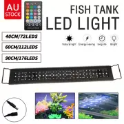 Aquarium Fish Tank Aquarium Light LED Waterproof Full Spectrum Aqua Lamp RGB AU