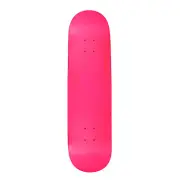 Moose Blank Skateboard Deck Neon Pink 8.25"