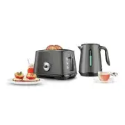 Breville The Luxe Kitchen Duo Toaster and Kettle BKT735NRE4IAN1 Stainless Steel