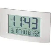 XC0225 LCD CLOCK WITH TEMPERATURE