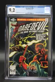 Daredevil (1964) #168 Frank Miller CGC 9.2 Blue Label White Pgs 1st App Elektra