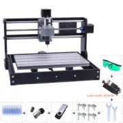 Three-axis CNC and Laser Engraving Machine with 1600mW Laser Head Versatile
