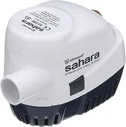 attwood 4511-7 Sahara S1100 Automatic Bilge Pump, 1100 GPH, 12 Volt, 1.5 Amp Draw, 1 1/8 inch Interior Diameter Hose, 29 inch Wire