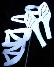 HIGH HEELS Chic Fashion Stiletto Metal Yard Art Stake