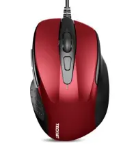 USB Wired Mouse, 6-Button Corded Mouse with 4 Adjustable DPI, Optical Compute...