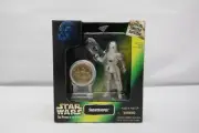 Star Wars Snowtrooper w Millenium Coin Power of the Force Kenner 1997 TY