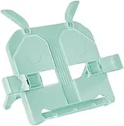 Textbook Stand - Portable Book Stand,Space-Saving Adjustable Clamp Display Organizer Portable Eye Protection for Travel Living Room Home Library Classroom Kitchen
