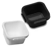 Madesmart Small Square Interlocking Bin - White