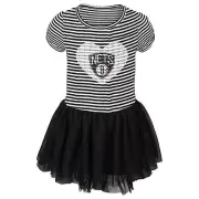 Outerstuff NBA Kids Girls (4-6X) Brooklyn Nets Sequin Tutu Dress