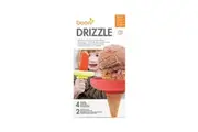 4pc Boon Drizzle Silicone Popsicle & Ice Cream Cone Holder Pack 11x19cm