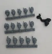 Tau Empire Fire Warrior / Pathfinder Male / Female Heads