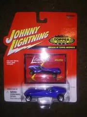 Johnny Lightning Die cast Stiletto Blue Topper series Playing Mantis