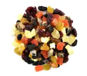 Mini Fruit Trail Mix, Dried Fruits Assortment, Healthy Snack in Resealable Bag,